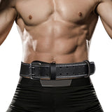 Weight Lifting Belt Adjustable Gym Leather Belt