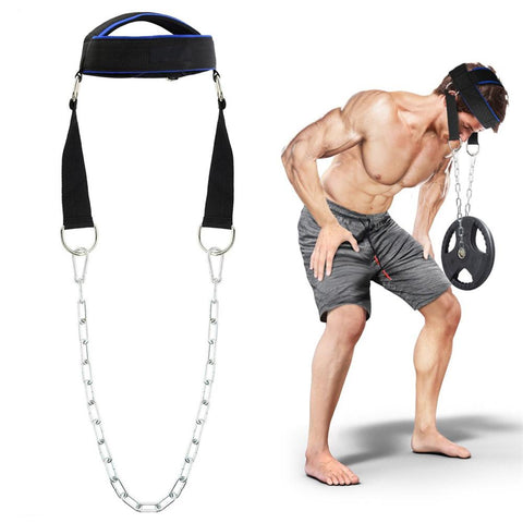 Head Neck Trainer Weight Lifting Belt