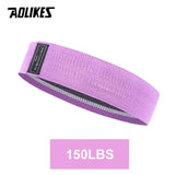 AOLIKES Fitness Rubber Band Elastic Yoga Resistance Bands Set