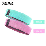 AOLIKES Fitness Rubber Band Elastic Yoga Resistance Bands Set