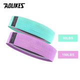 AOLIKES Fitness Rubber Band Elastic Yoga Resistance Bands Set