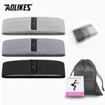 AOLIKES Fitness Rubber Band Elastic Yoga Resistance Bands Set