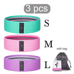 1/2/3PCS Elastic Rubber Bands Set for Women