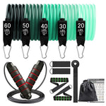 200lbs Resistance Bands Set Exercise Workout Loop Bands