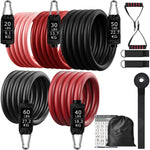 200lbs Resistance Bands Set Exercise Workout Loop Bands