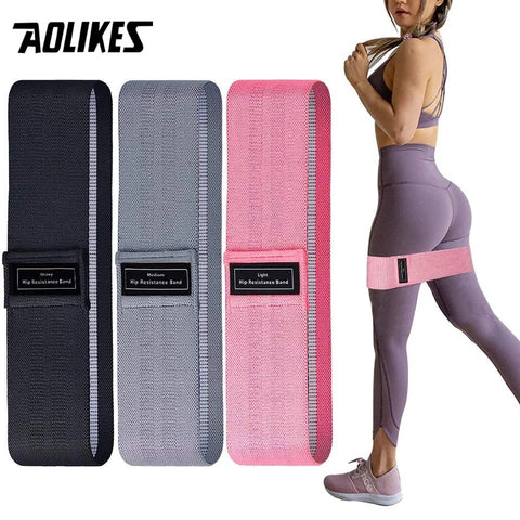 AOLIKES Fitness Rubber Band Elastic Yoga Resistance Bands Set