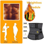 Men Waist Trainer Support Neoprene Sauna Suit