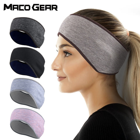 Sweatband Warm Headband Thermal Fleece